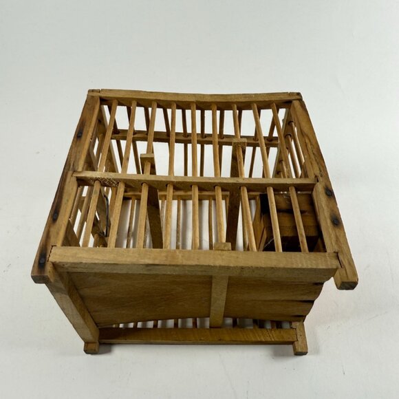 Hartz Mountain Bird Foods Wood Crate Cage 1930s Vintage Advertising Promo - Picture 12 of 16